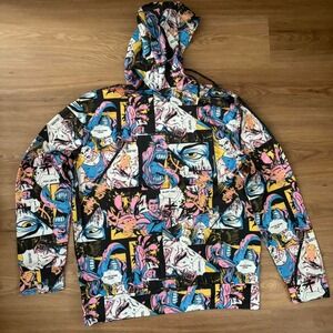 Comic Graphic All Over Print Hoodie – Size Small – Brand New w/ Tags